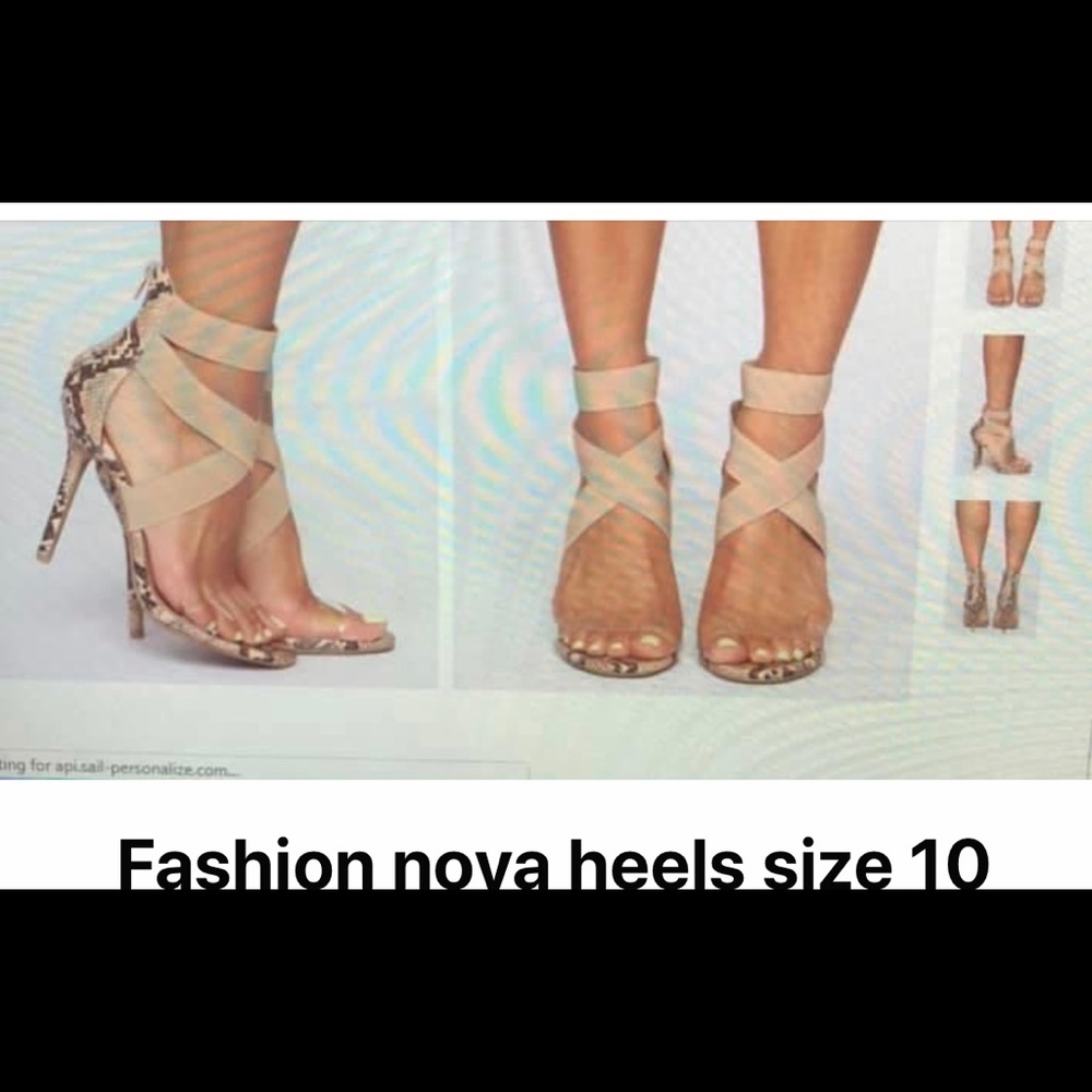 Fashion nova heels